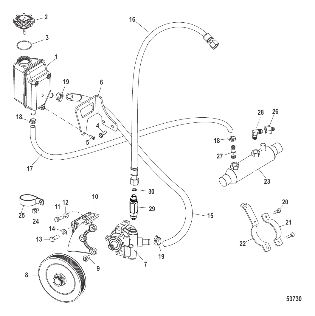 Компоненты рулевого механизма