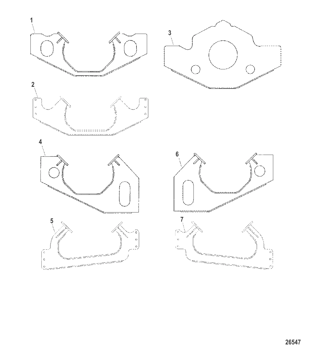 Установочные пластины (Одинарный)