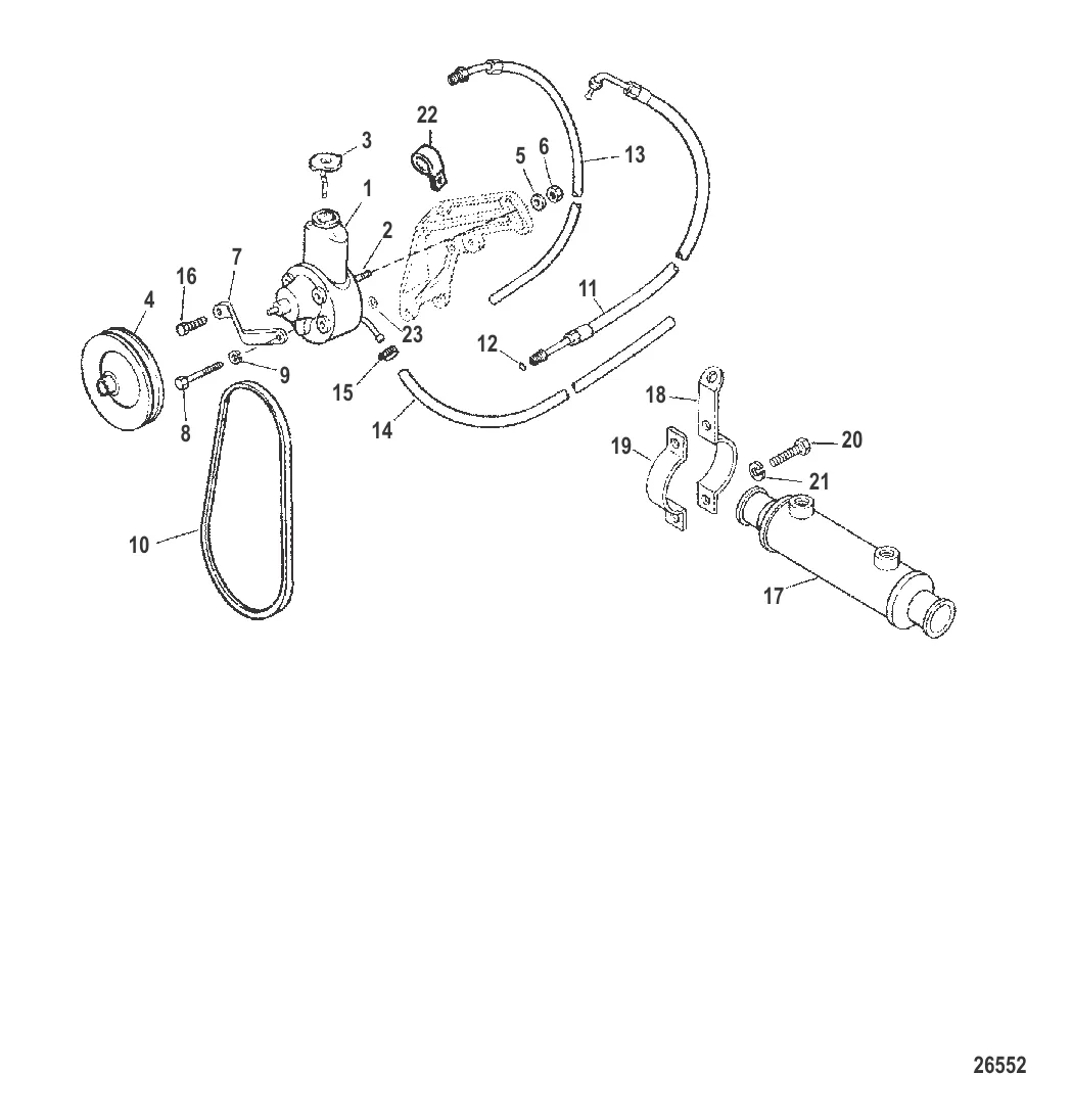 Гидроусилитель рулевого механизма в сборе