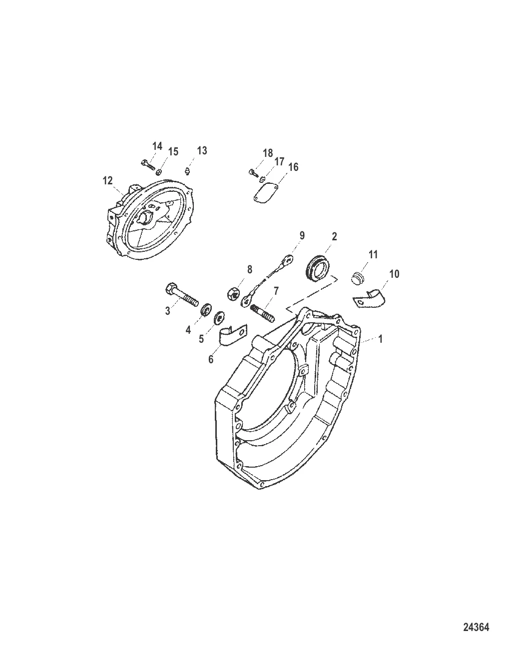Корпус маховика (Карданная передача)