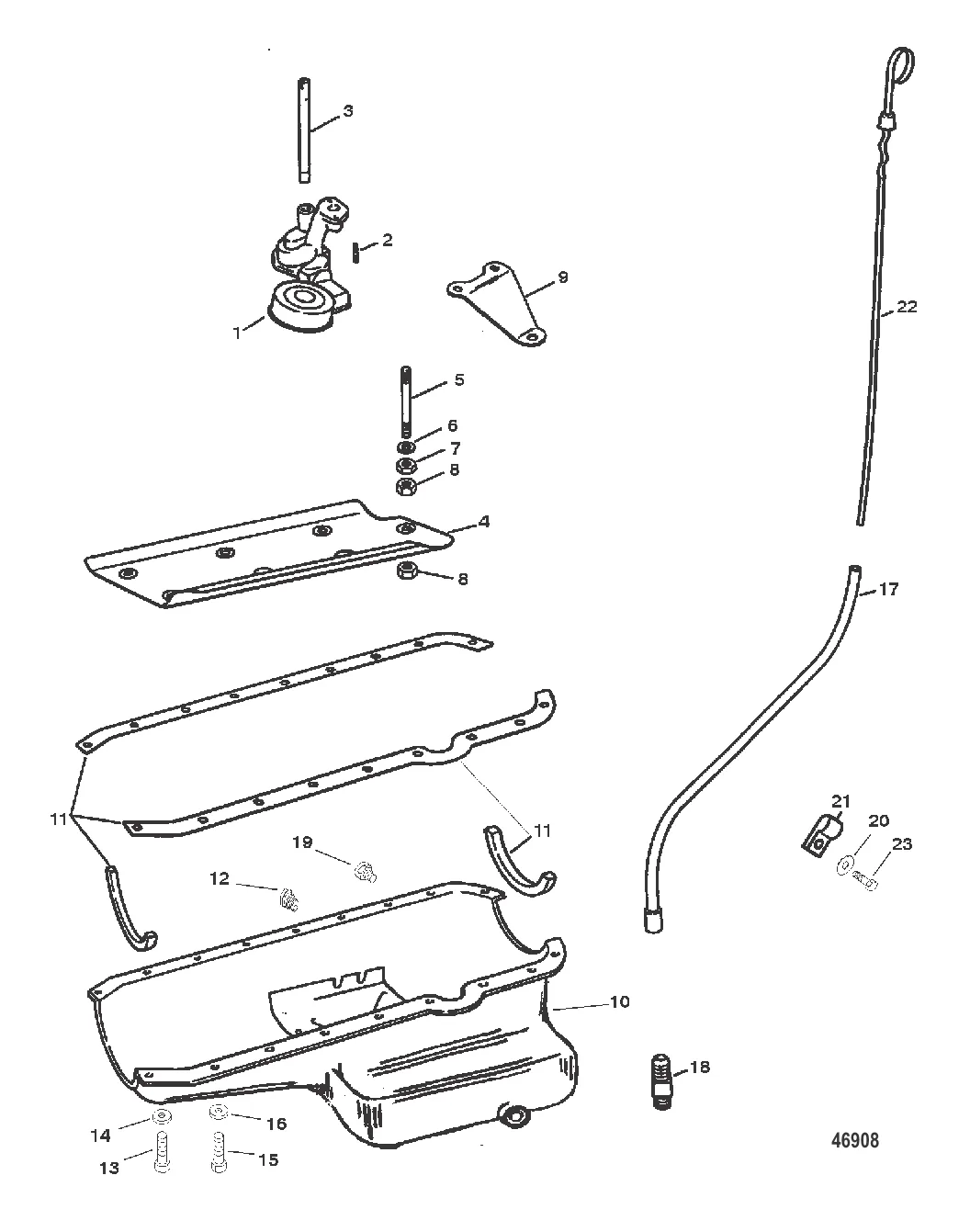 МАСЛОСБОРНИК И МАСЛЯНЫЙ НАСОС