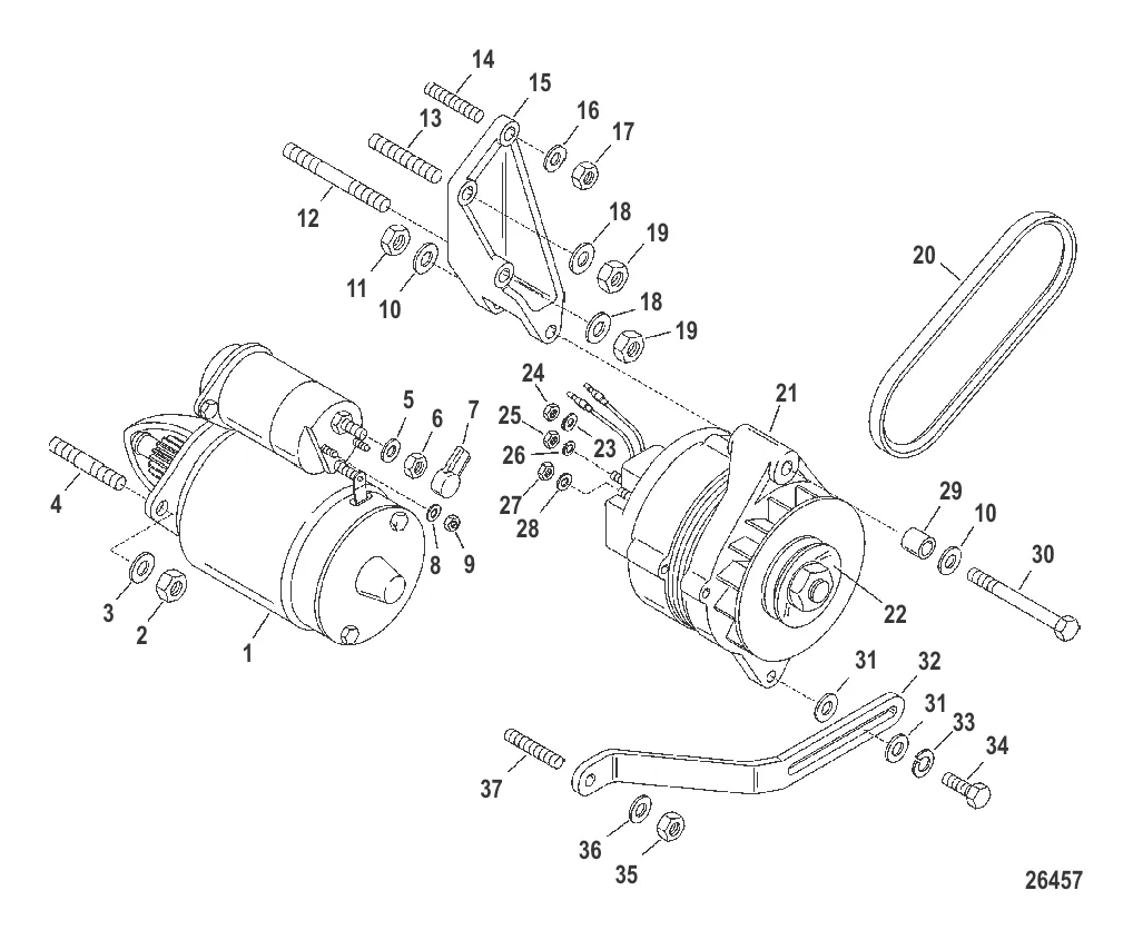 Стартер и генератор