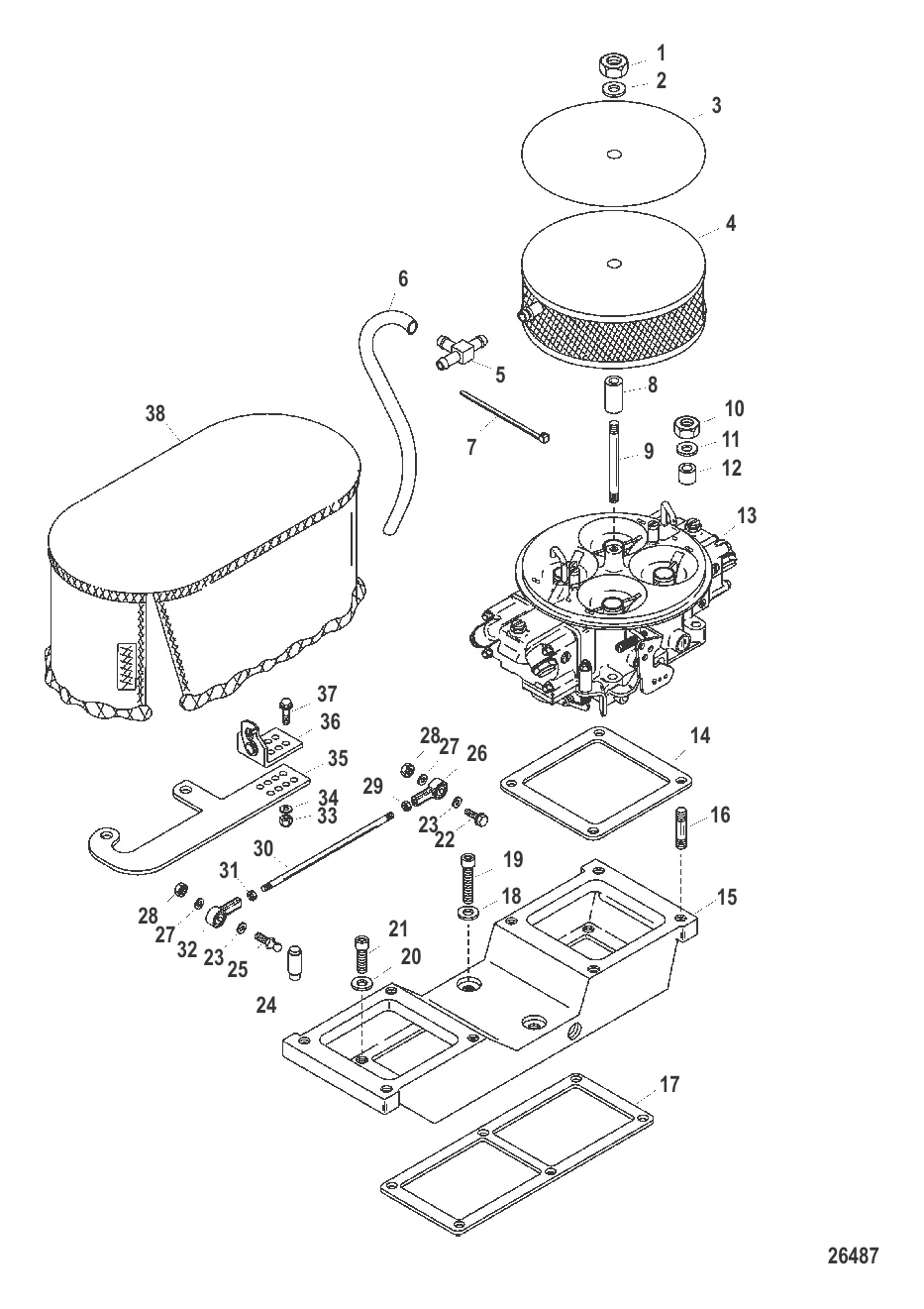 Карбюратор и тяга