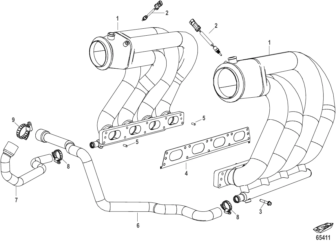 Выхлопной коллектор