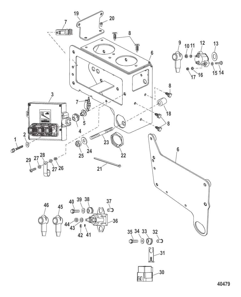 Электрические компоненты (Монтажная коробка)