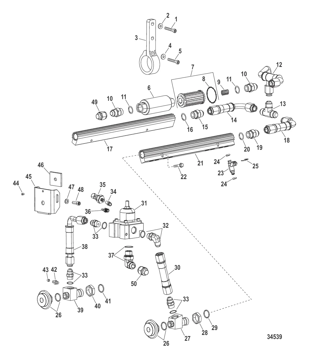 Компоненты топливопровода