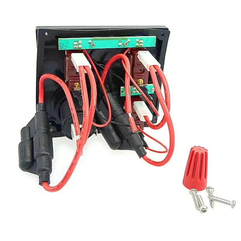 EASTERNER Панель переключателей 3шт с предохранителями постоянного тока