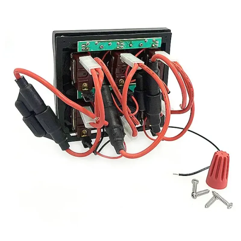 EASTERNER Панель переключателей 5шт с предохранителями постоянного тока