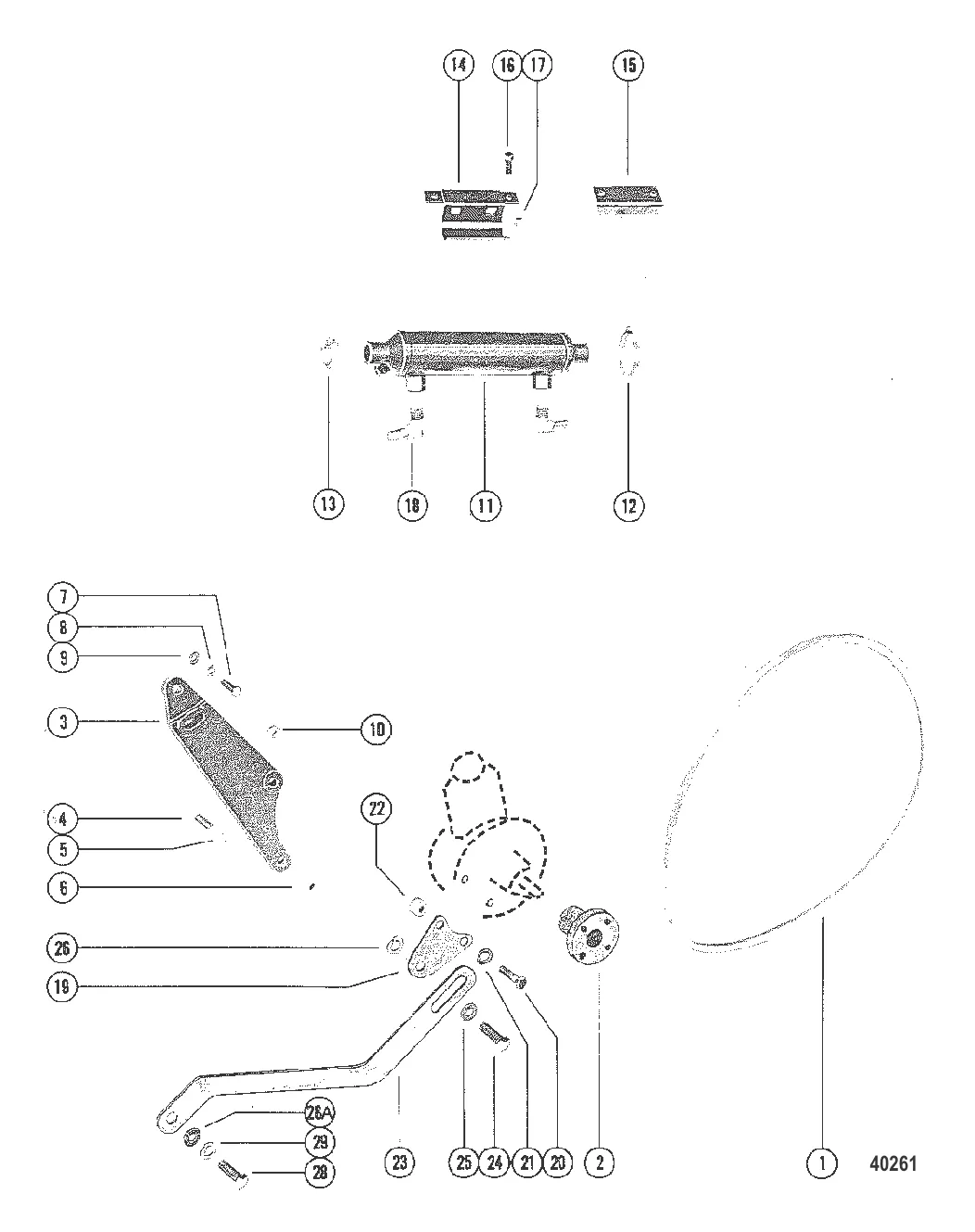 КОМПОНЕНТЫ РУЛЕВОГО МЕХАНИЗМА С УСИЛИТЕЛЕМ