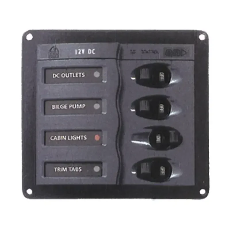 Панель переключателей 4шт