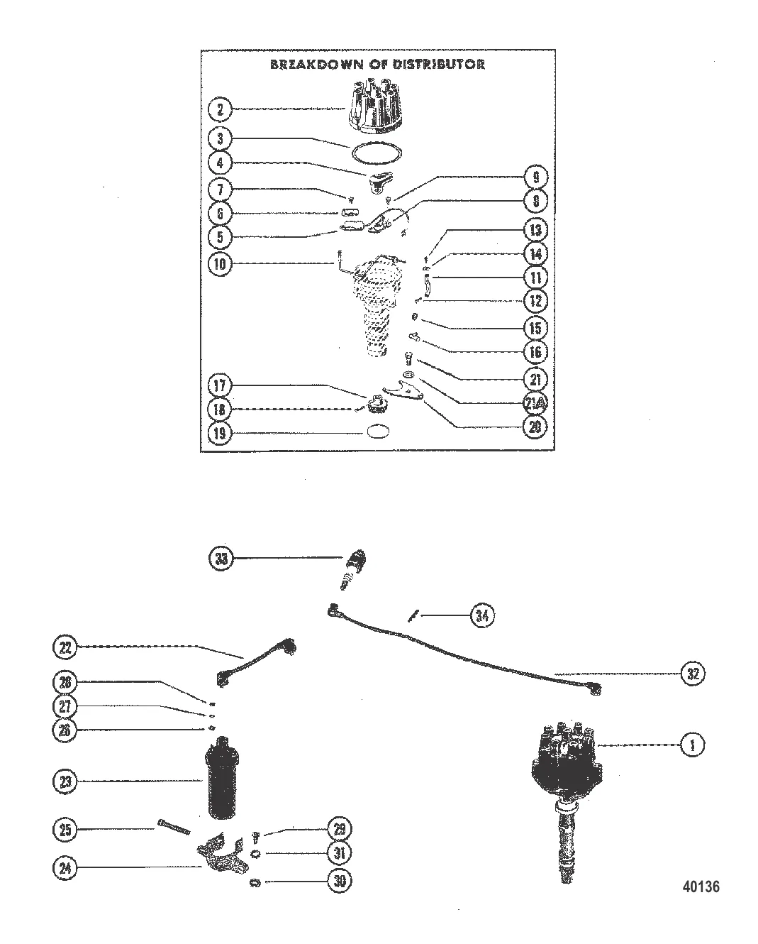 РАСПРЕДЕЛИТЕЛЬ В СБОРЕ (MALLORY)