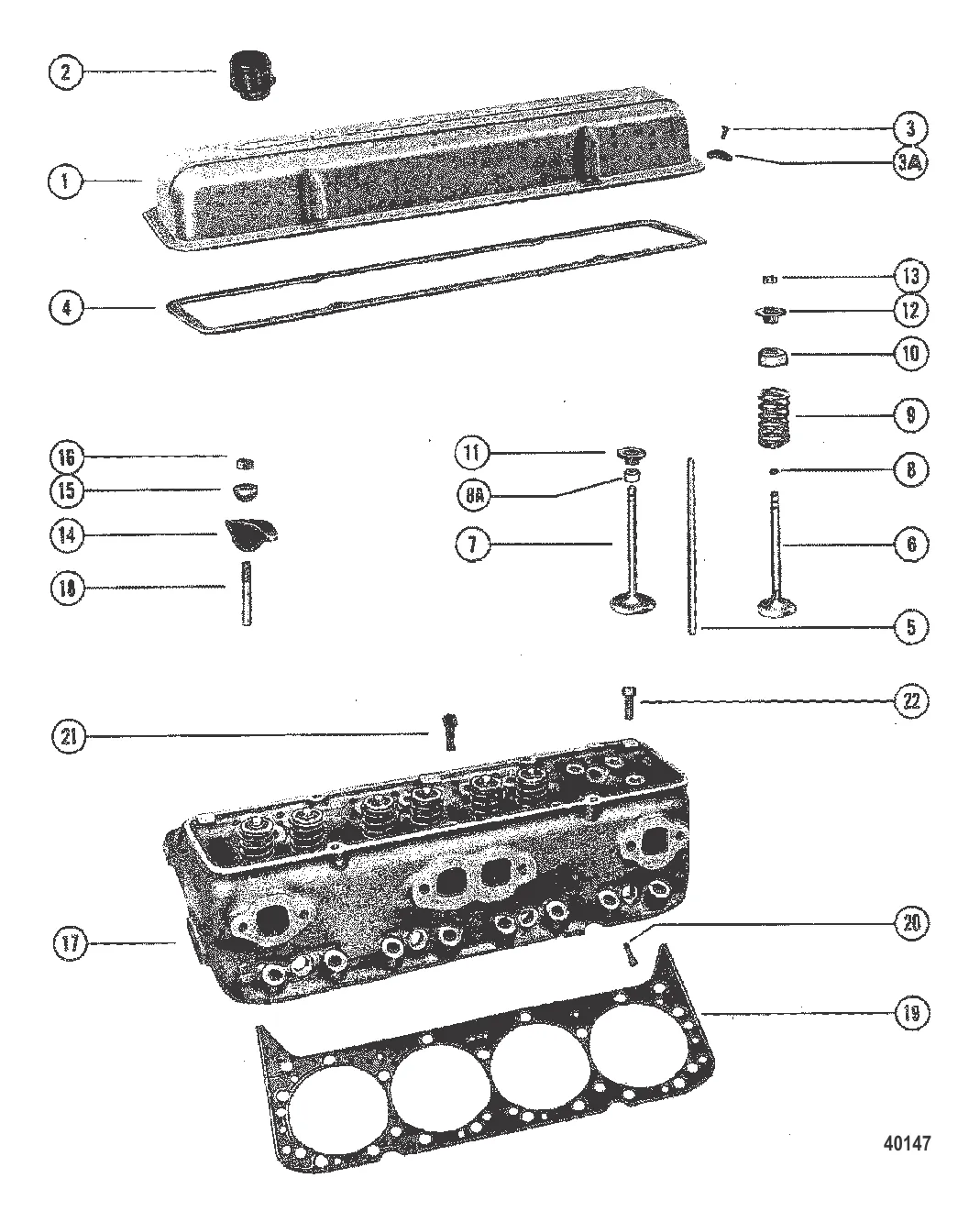 КРЫШКА КОРОМЫСЛА И ГОЛОВКА ЦИЛИНДРА