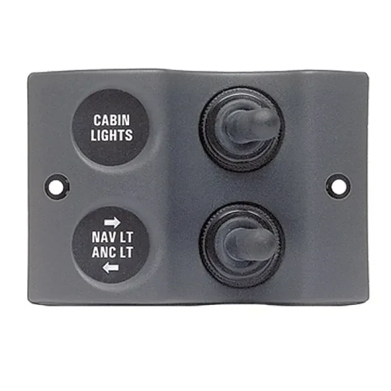 BEP Marine Панель переключателей MICRO 2шт(1x2 вкл/выкл, 1x3 вкл/выкл/вкл)