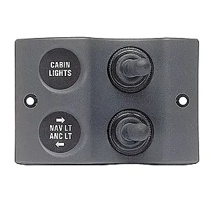 Панель переключателей MICRO 2шт(1x2 вкл/выкл, 1x3 вкл/выкл/вкл) 900-2WPOFO