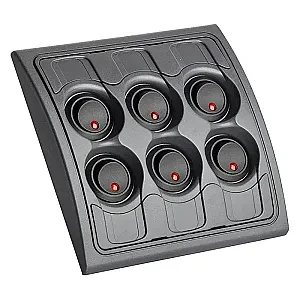 Панель переключателей 6шт с предохранителями постоянного тока 1000-6W