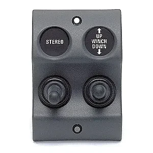 Панель переключателей MICRO (вкл/выкл - вкл/выкл/вкл) 900-2WPMOM