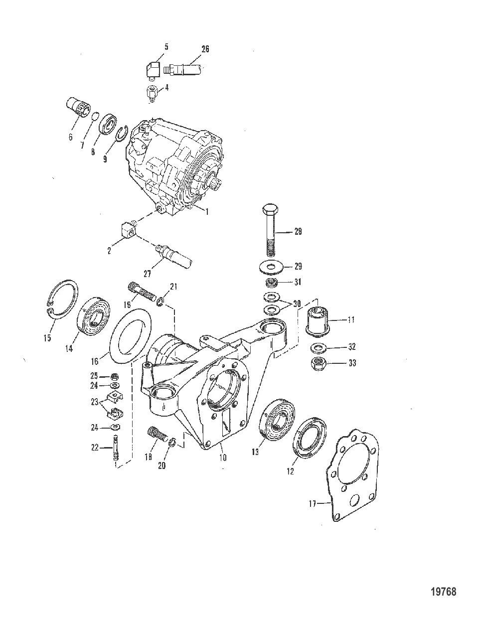 Трансмиссия в сборе (С/н 5670317 и выше