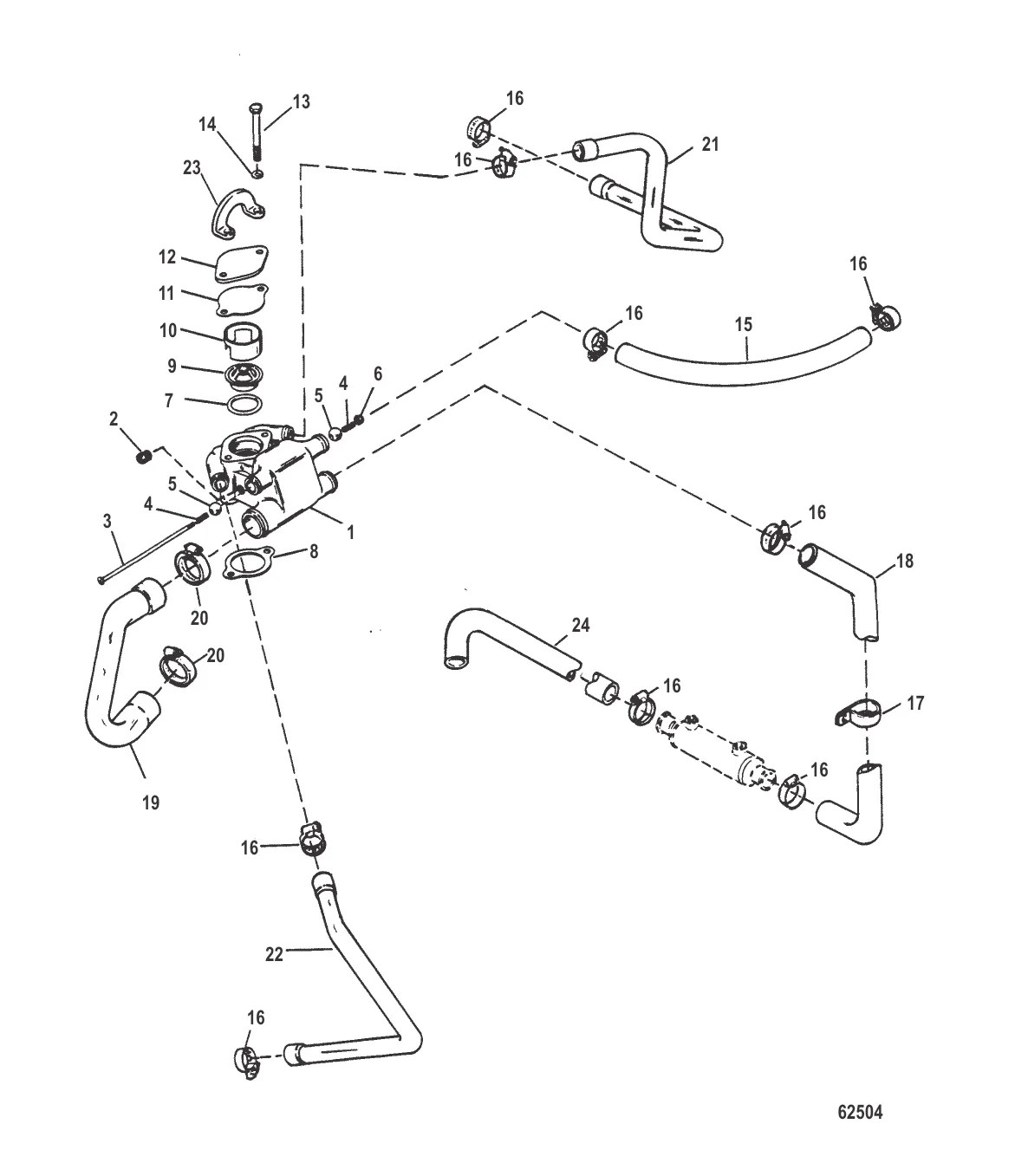 Thermostat Housing (NEW DESIGN)