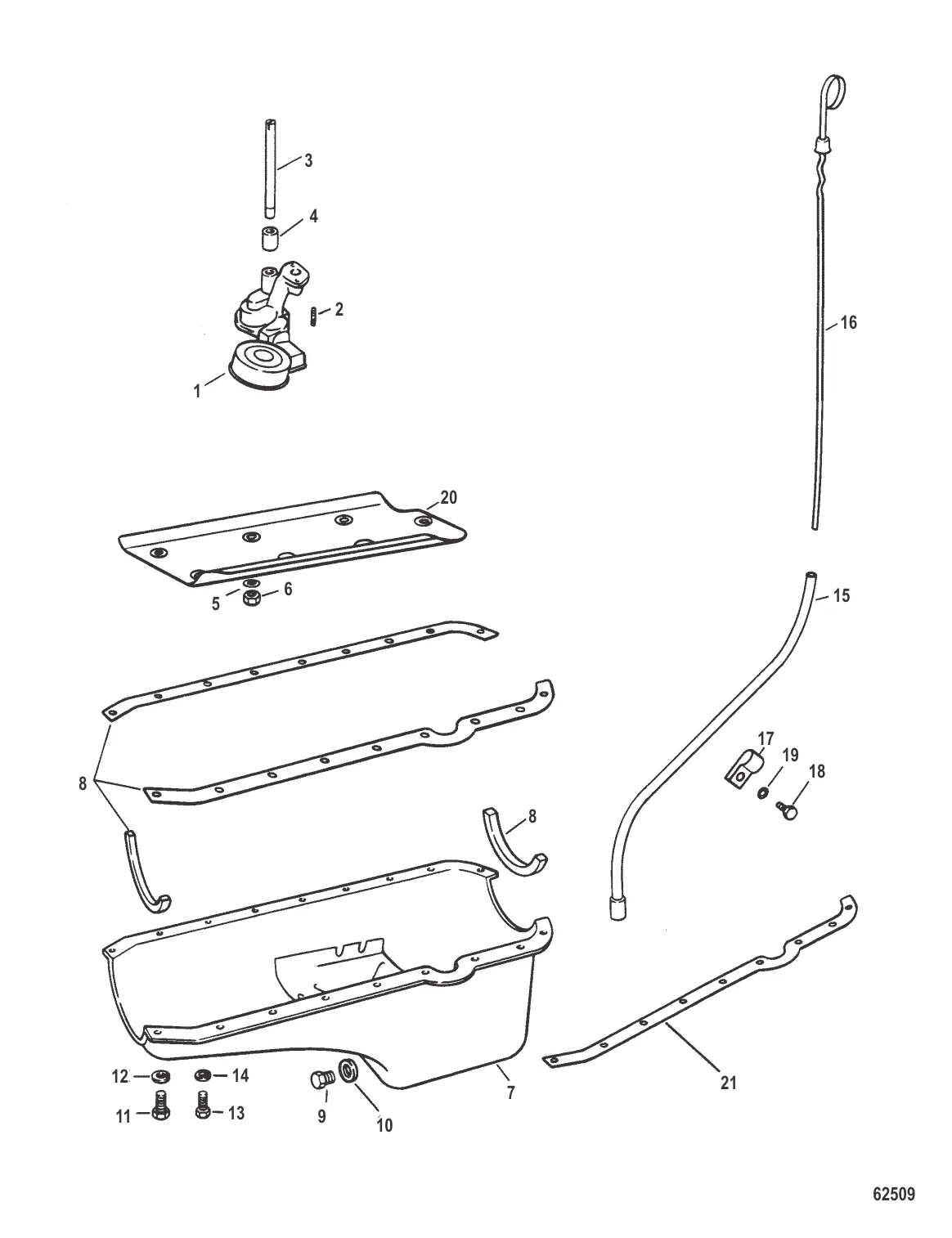 Oil Pan and Oil Pump