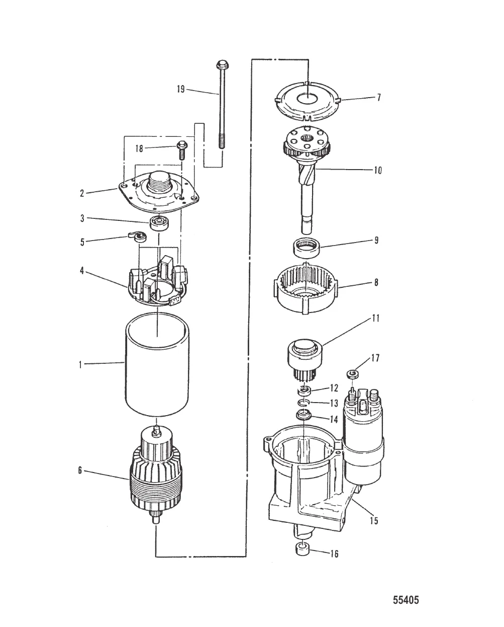 STARTER MOTOR DELCO REMY #9000762 8