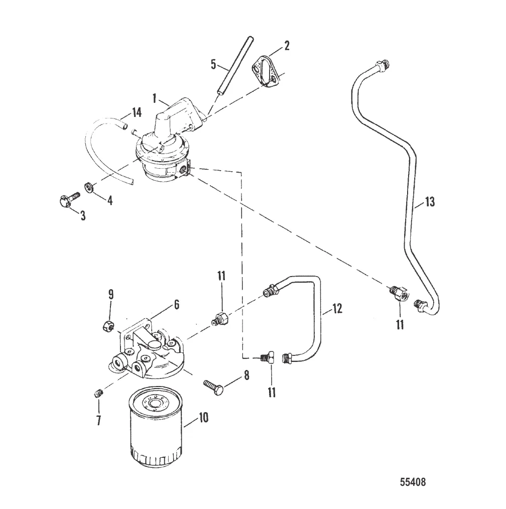 FUEL PUMP AND FUEL FILTER