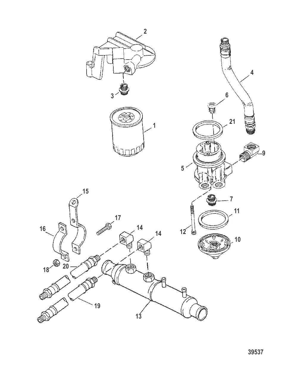 OIL FILTER AND ADAPTOR
