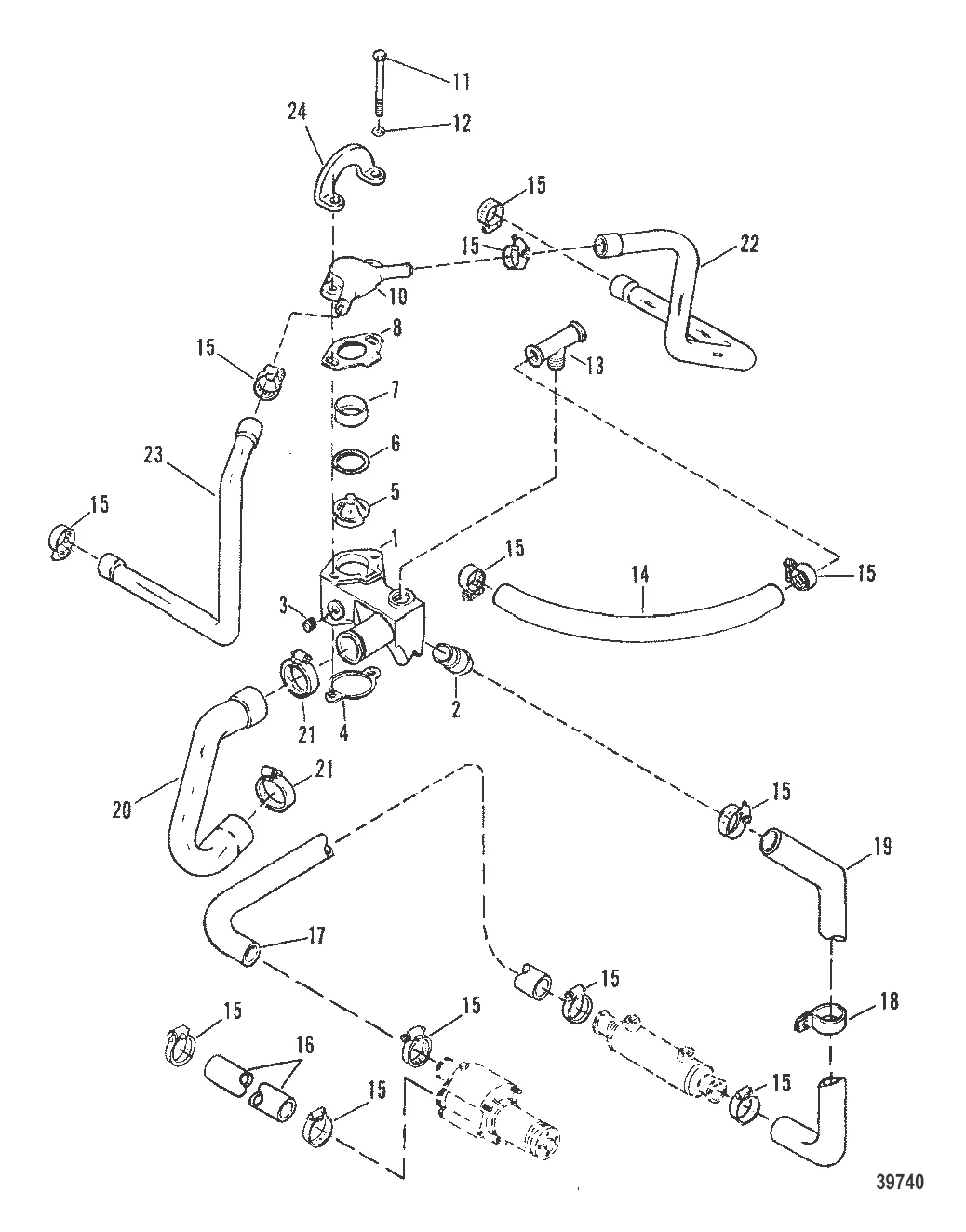 КОРПУС ТЕРМОСТАТА (СТАРАЯ КОНСТРУКЦИЯ)