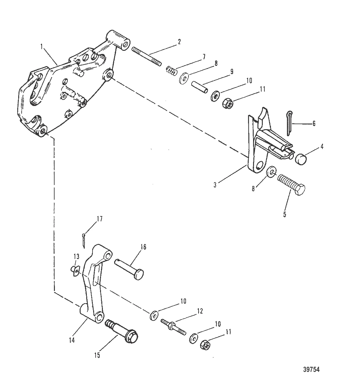 КРОНШТЕЙН ПЕРЕКЛЮЧЕНИЯ ПЕРЕДАЧ