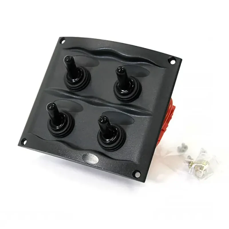 BEP Marine Панель переключателей 4шт с резиновыми колпачками