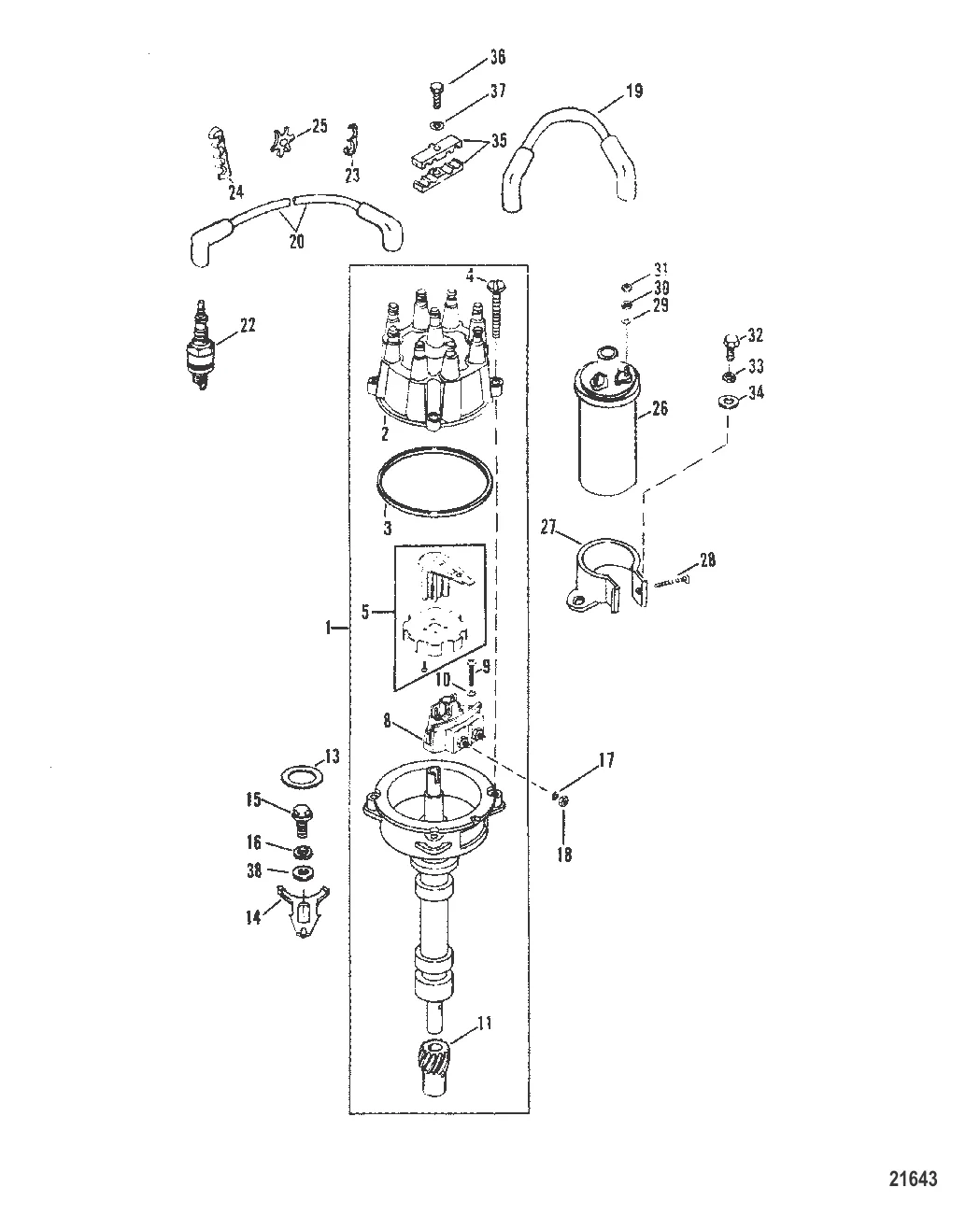 Distributor And Ignition Components