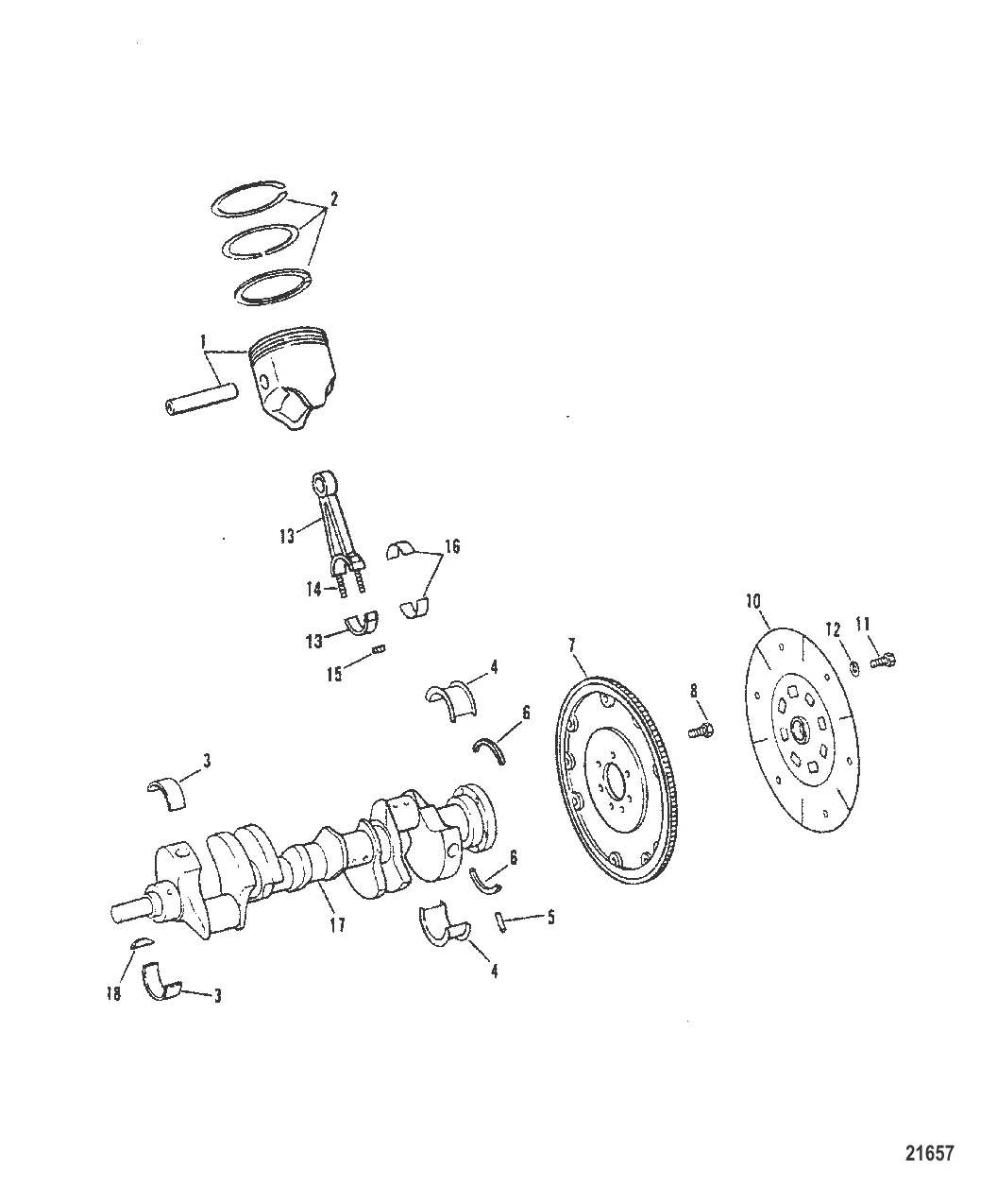 Crankshaft / Pistons / Connecting Rods