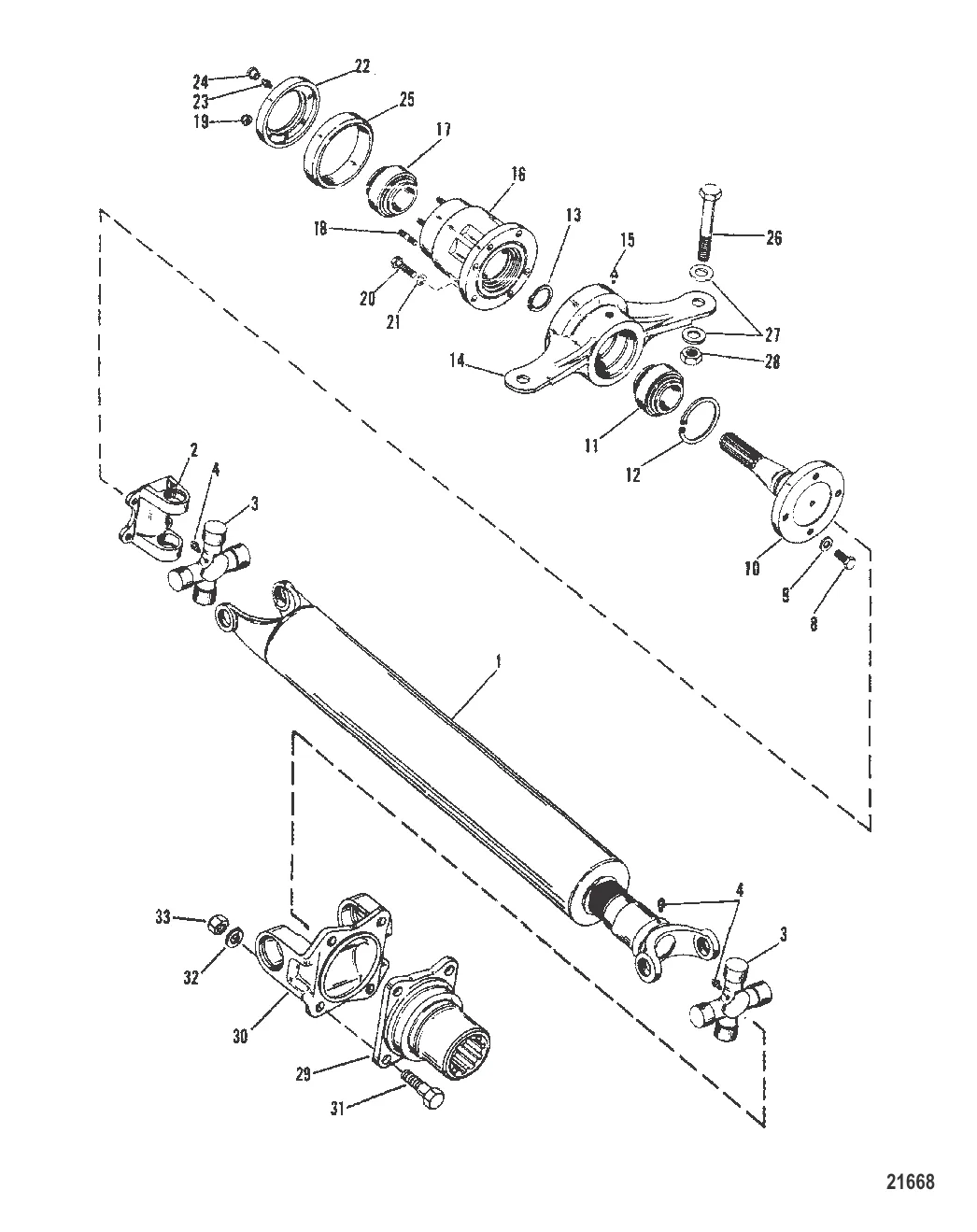 Driveshaft And Tailstock