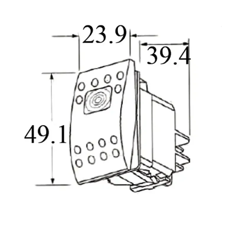 Marinco Переключатель вкл-выкл герметичный