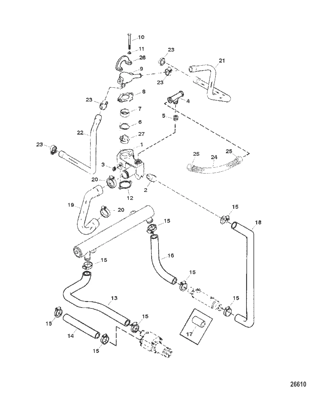 Корпус термостата