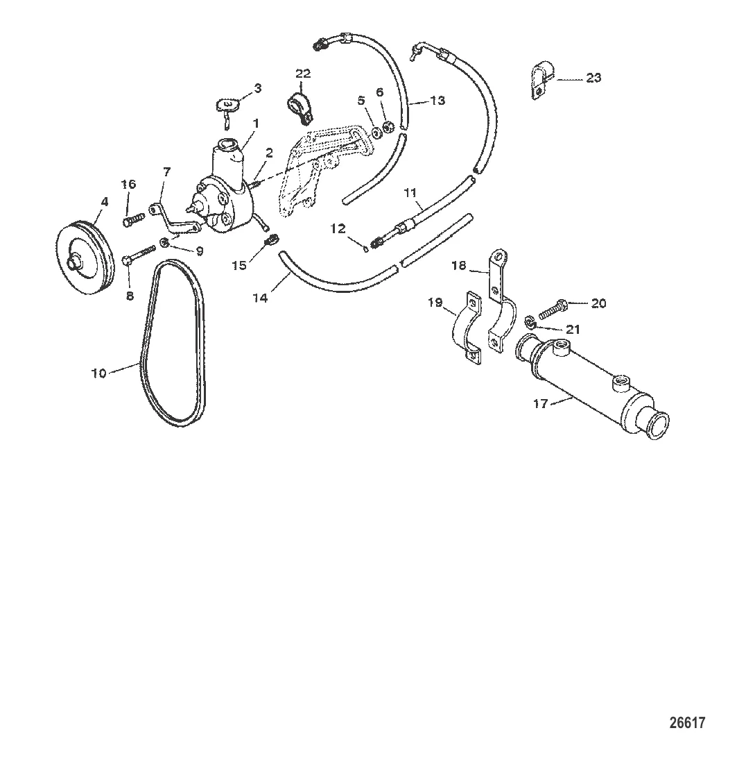 Компоненты рулевого механизма с усилителем