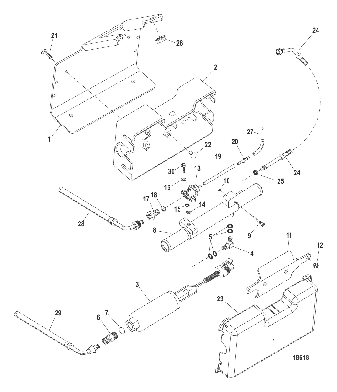 Блок подачи топлива