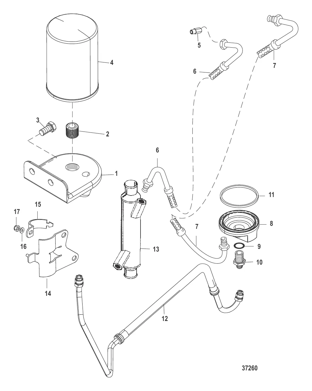 Выносной масляный фильтр