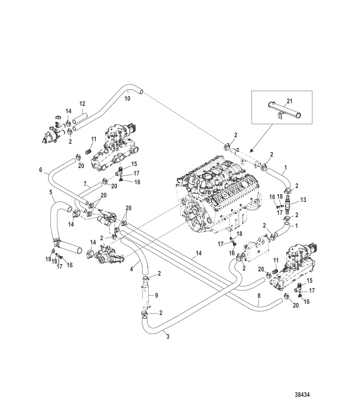 Стандартная система охлаждения