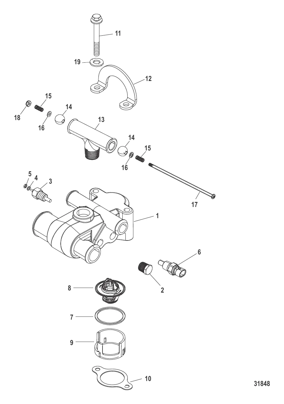 Термостат и кожух