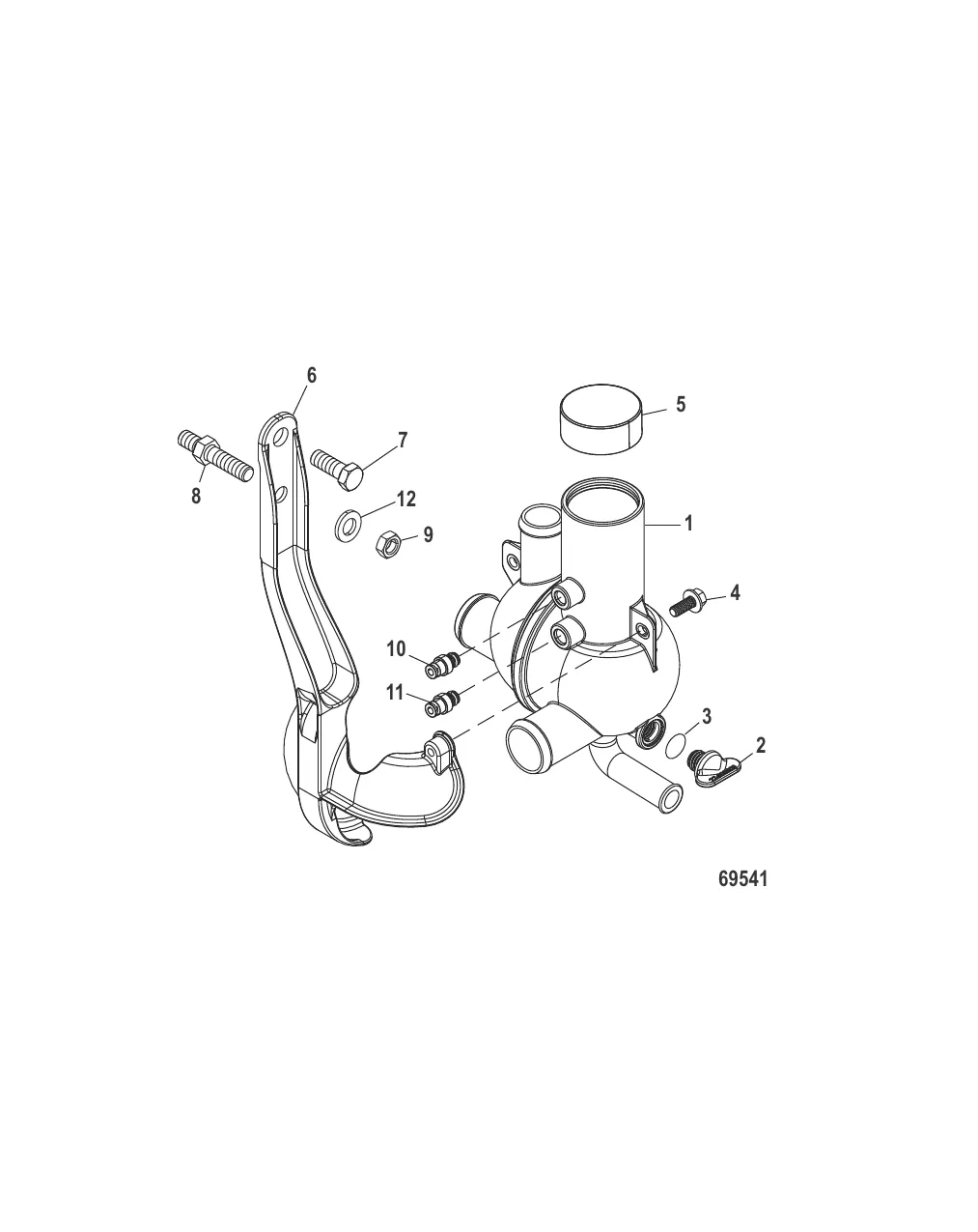 Водораспределительный корпус