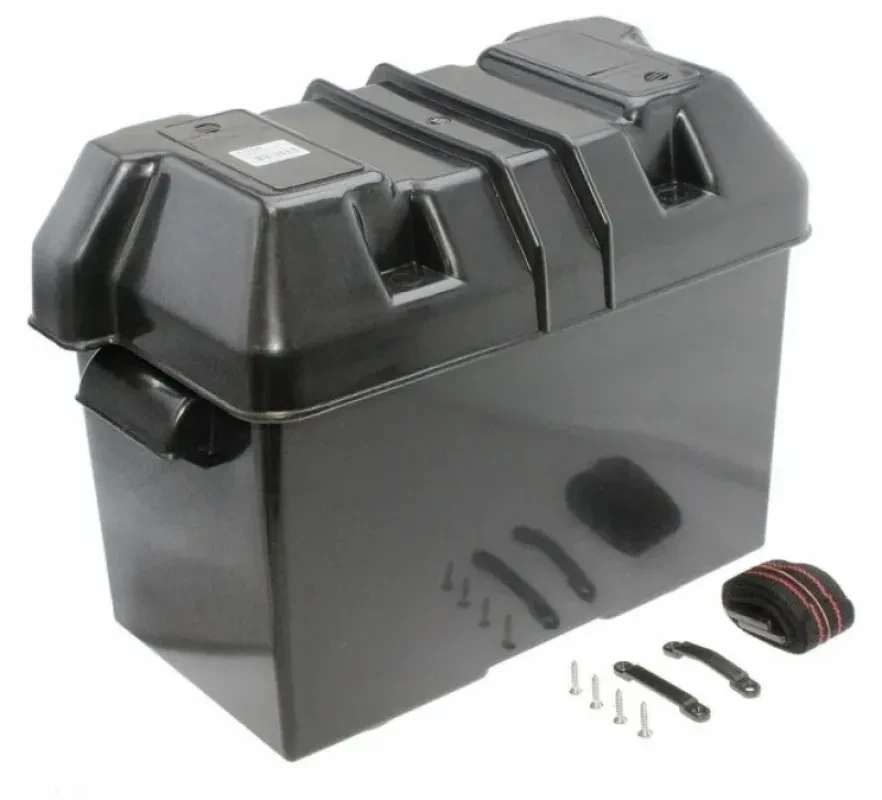 Бокс для аккумулятора нарезиновых опорах