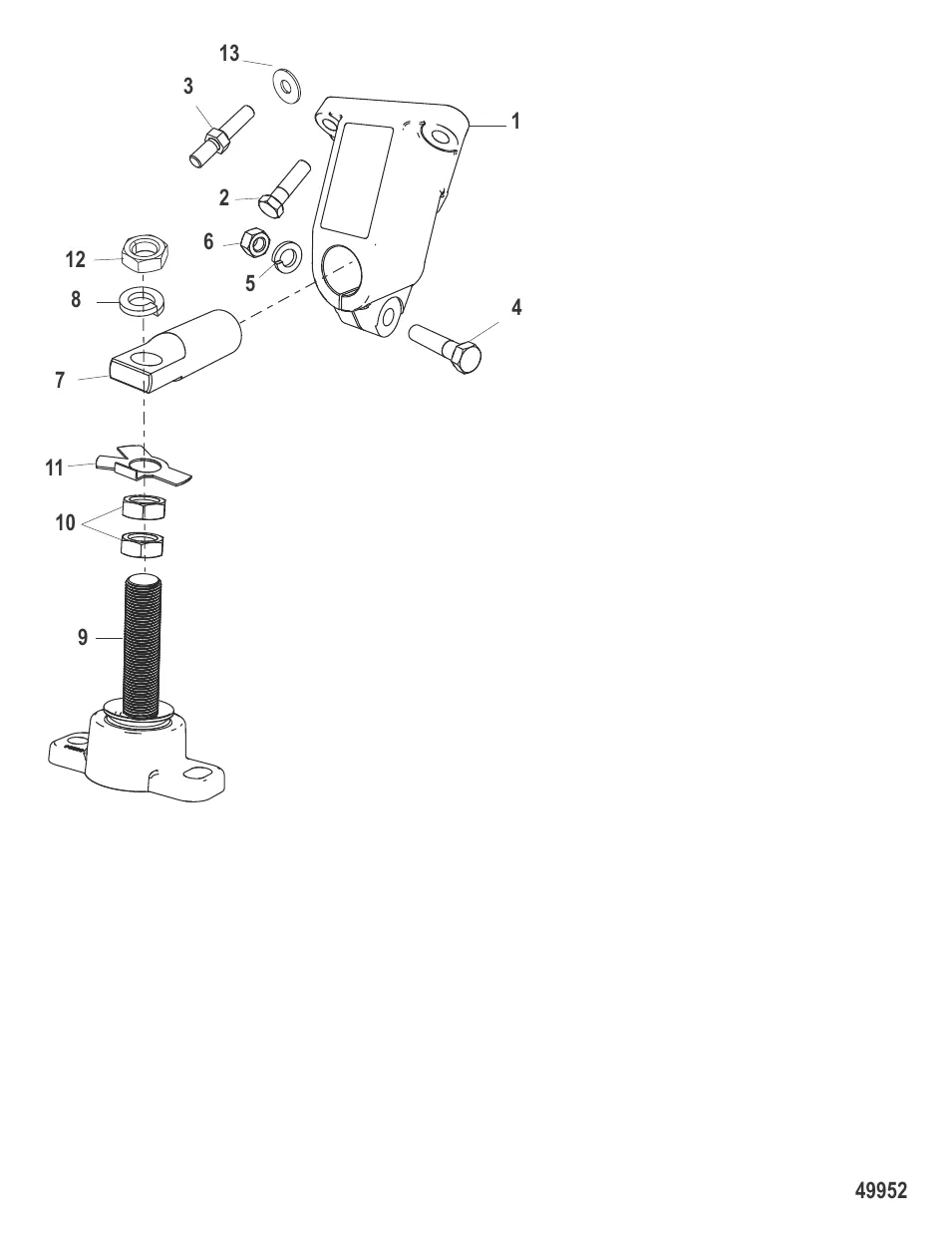 Крепления двигателя (Borg Warner 5000)