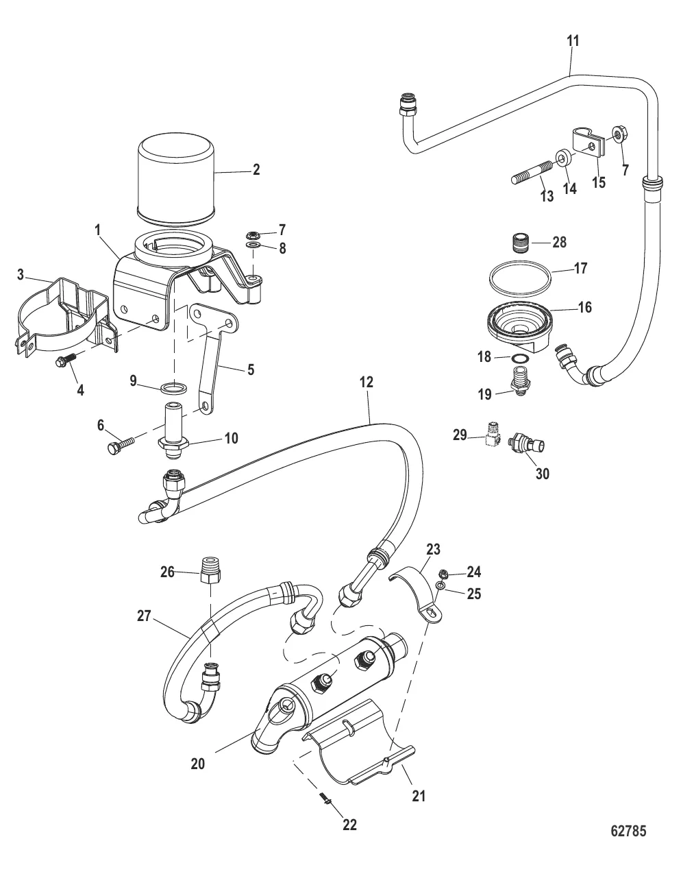 Выносная масляная система