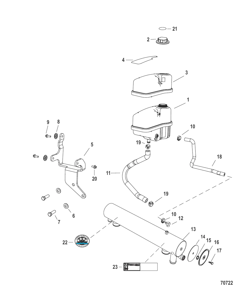 Cooling System Fresh Water Components