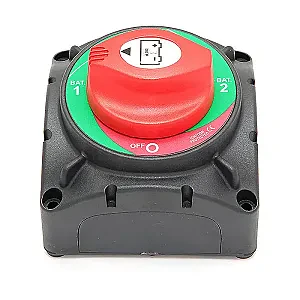 Переключатель батарей усиленный с блокировкой 721