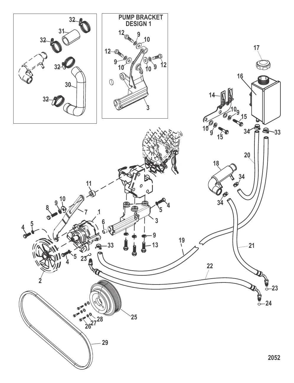 КОМПОНЕНТЫ РУЛЕВОГО МЕХАНИЗМА С УСИЛИТЕЛЕМ