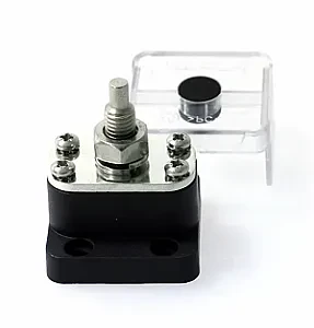 Клемма-штифт одинарный 10 мм с крышкой и металл. прокладкой OIST-10MM-1SPT