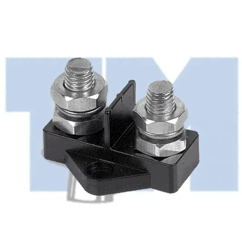 BEP Marine Клемма двойная 10-8 мм черная