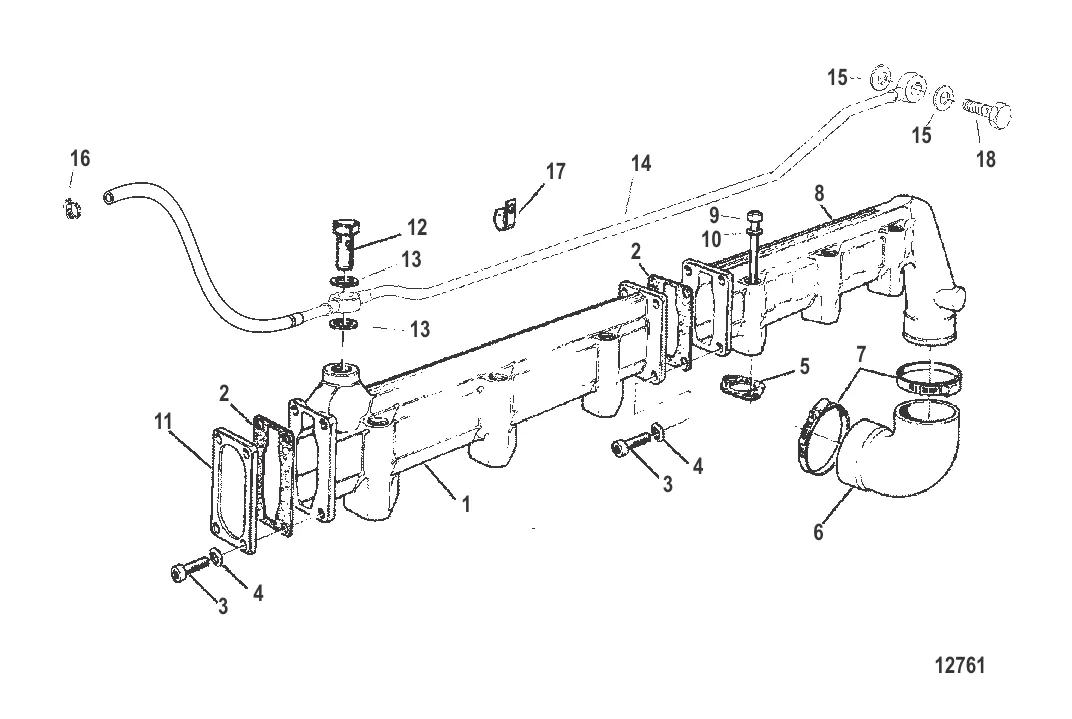 Накладка коллектора