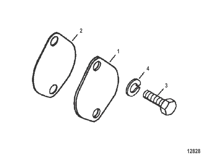 Крышка корпуса кардана (ПОВОРОТНО-ОТКИДНАЯ КОЛОНКА)